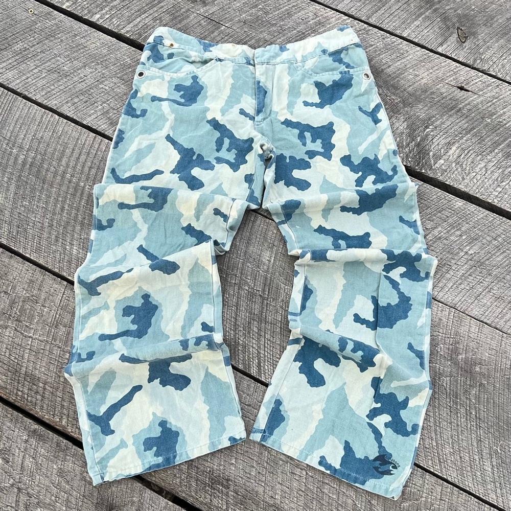 Vintage Billabong Camo Low Rise Pants